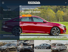 Tablet Screenshot of hondadebayamon.com